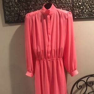 Vintage Secretary Dress 1980s NWT 14petite